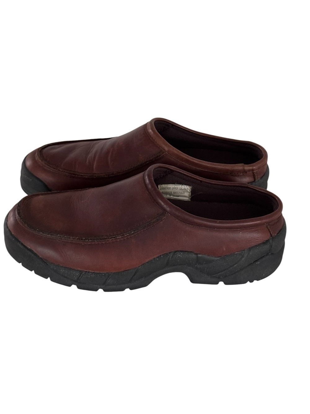 Red Stone Leather Slip-on Loafer Shoes Mens 11 Brown Causal Preppy Comfort